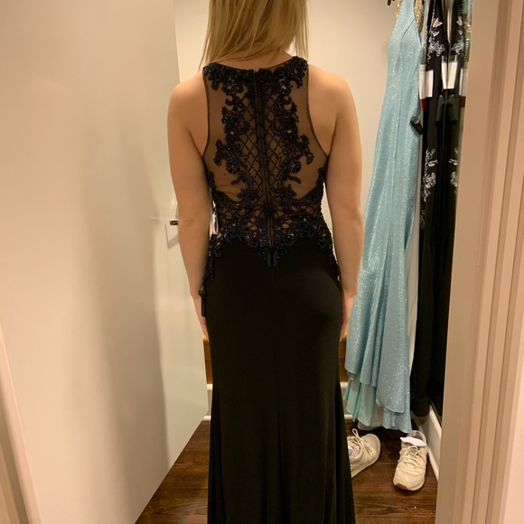 Black and Blue Camille La Vie size 4 - Picture 3 of 4